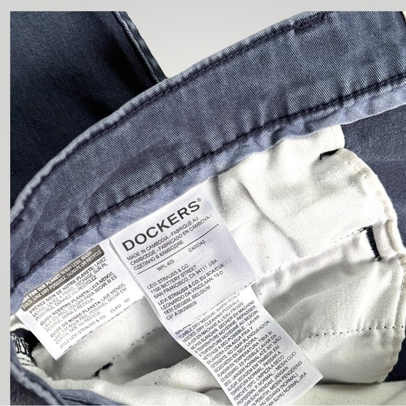 Dockers Blue Chinos/Khaki’s 31”x27” - Picture 8 of 16